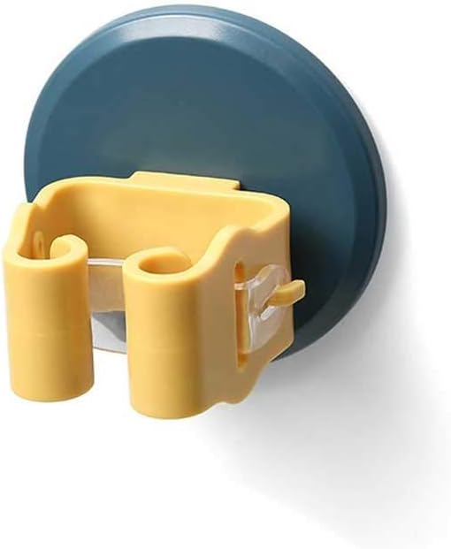 WAFEOGK 1PC Wall Mounted Shelf Kitchen Racks Broom Mop Holder Storage Rack Organizer Hook Bathroom Shelves for