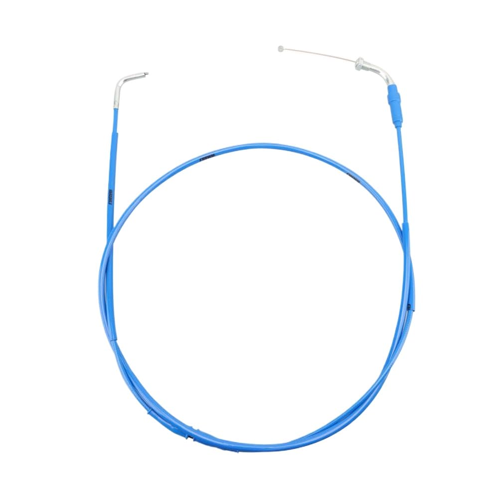 Acceleratore 180 cm universale per moto acceleratore carburatore a gas compatibile con motore GY6 scooter Pitbike(Blue)