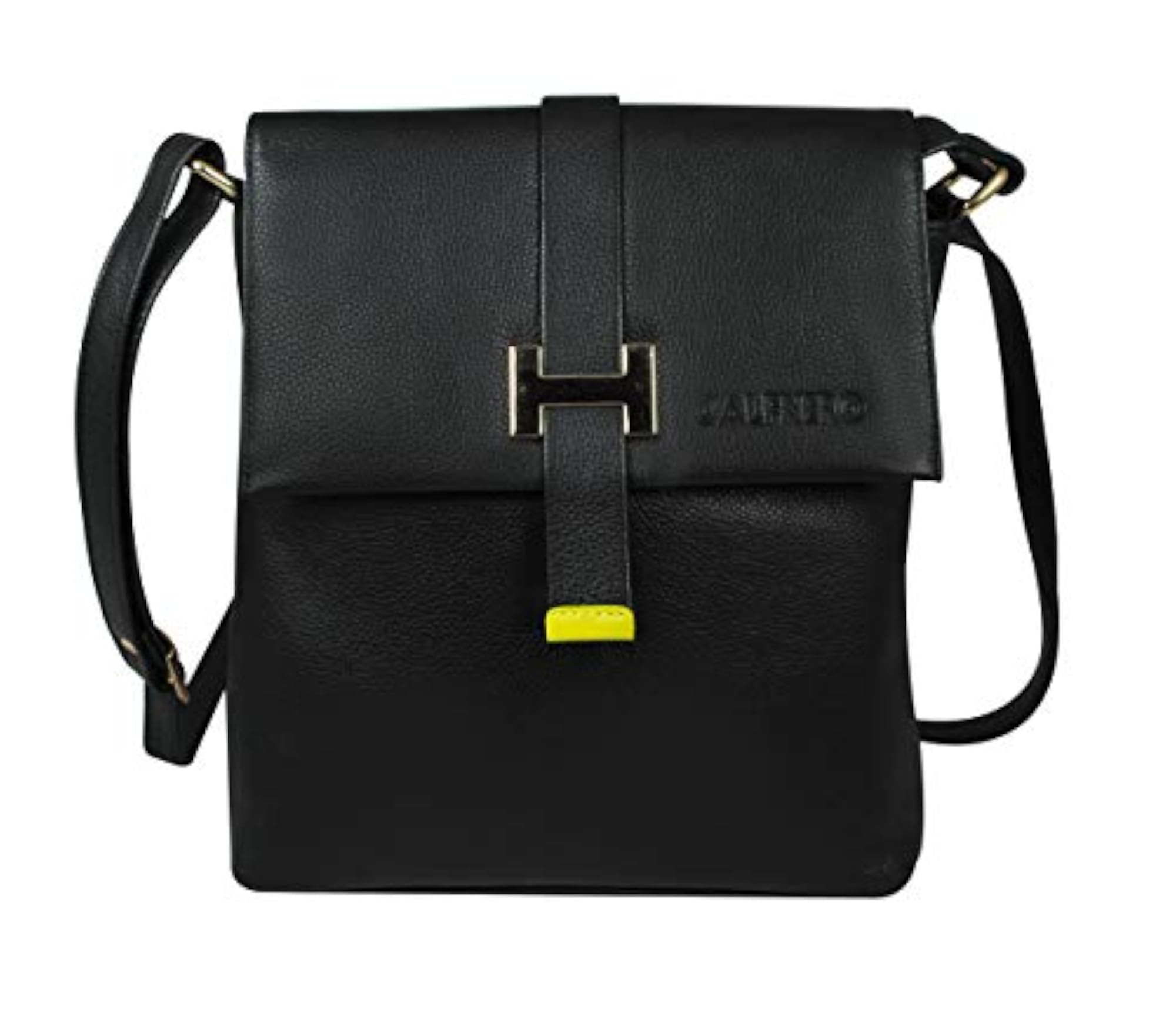 Genuine Leather Men's Cross Body Messenger Bag