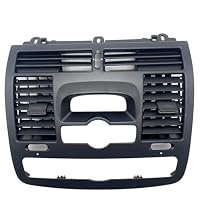Grille Vent Climatiseur Pour Mercedes Vito Viano W636 W639 - Tableau De Bord Central/Gauche/Droite, Noir D'Origine - 7