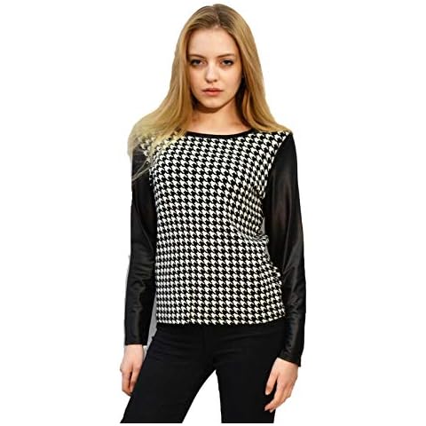 Sweat-shirt noir et blanc Femme - Exceptional Products Cover
