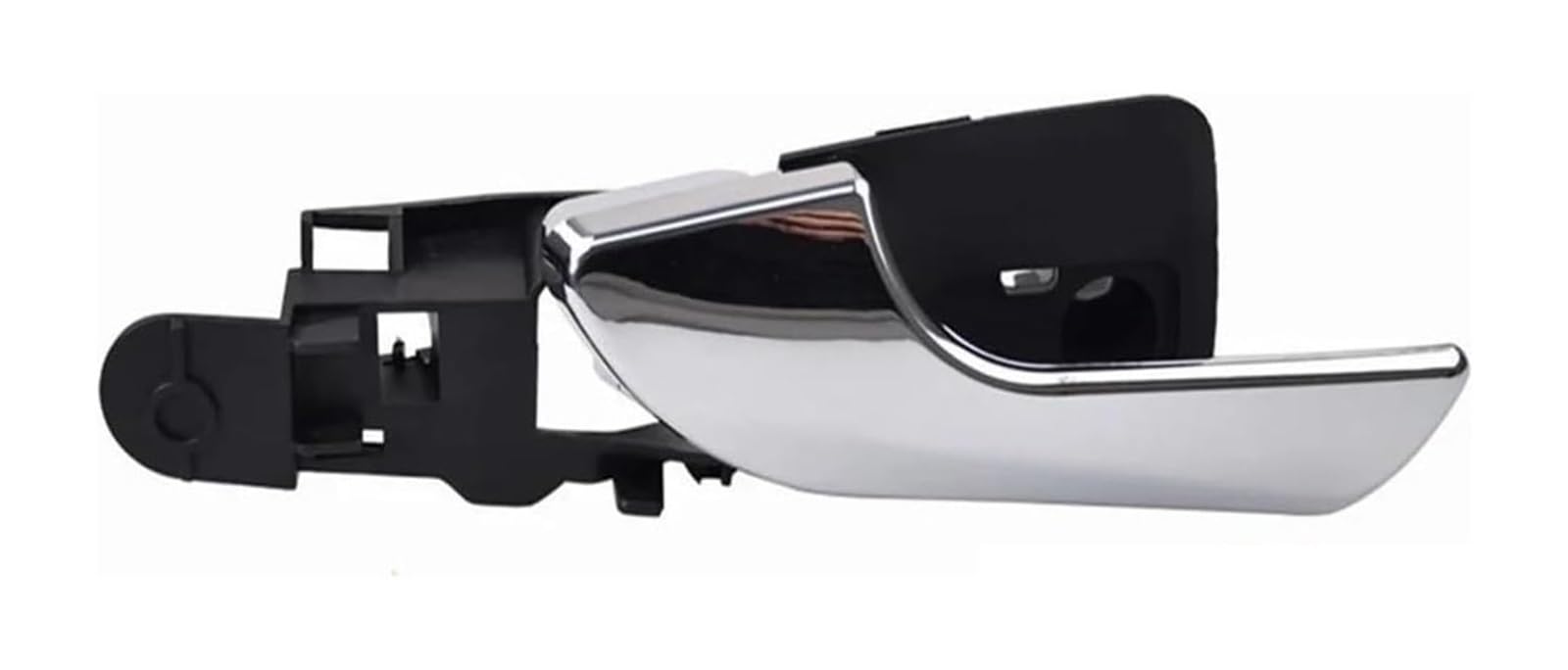 TYTYASS Inner Door Handle for Alfa for Romeo for Giulietta 2012-2018 Upgraded Interior for Chrome Opening Door Handle 156092167 156092165(Bright SilverRL)