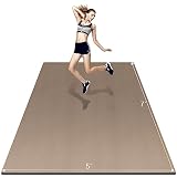 Large exercise mat workout yoga - mats for Instant home gym flooring protector,large fitness mat Hig