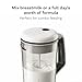 Baby Brezza Breastmilk and Formula One Step Mixer Pitcher - Large Capacity, Store 28oz at Once - Portable for Travel