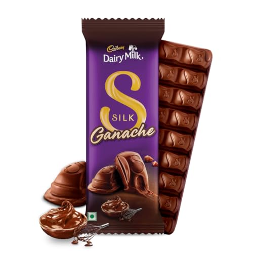 Cadbury Dairy Milk Silk Ganache Chocolate Bar, 137 g