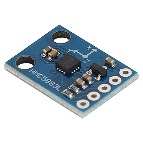 HMC5883L-Modul | Elektronischer Sensor | Triaxialer Magnetfeldsensor| Kalibrierungsfreies Modul für Leiterplatten