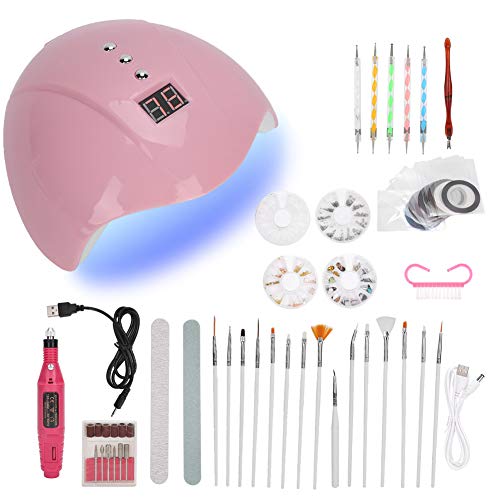 Starter kit lampada smalto gel, kit nail art