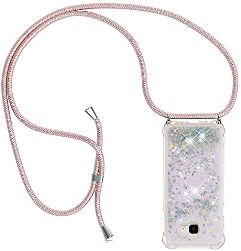 PekaTech Funda con Cuerda para Samsung Galaxy J4 Plus 2018, Carcasa de movil Cover