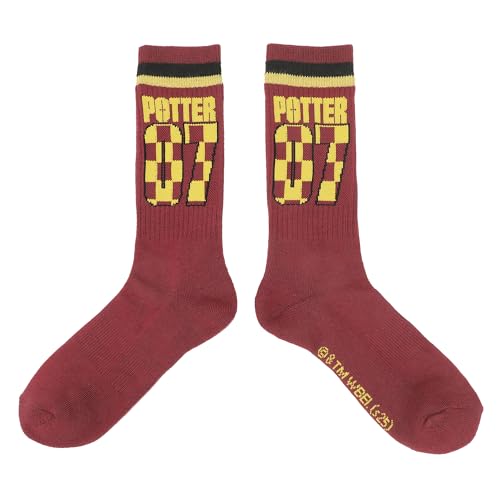 Bioworld Harry Potter Quidditch Men's 3-Pair Pack Athletic Crew Socks2