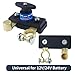 Battery Disconnect Switches 12V/24V, Heavy Duty Battery Shut Off Switch, Quick Disconnect Battery Cut Off Universal Switch for Automotive, Rv and Boat(2 Pack)