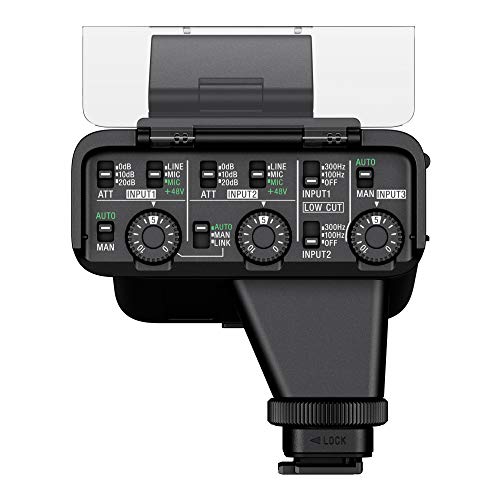 Image of Sony Digital XLR Adaptor Kit with Microphone - XLR-K3M