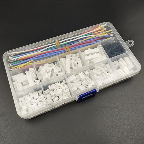 Kit de conector PH 2.0 mm con cables de silicona pre-crimpados miniatura 4