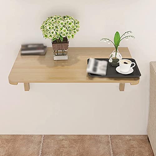 Table en bois de pin murale pliante et durable pour ordinateur - 7