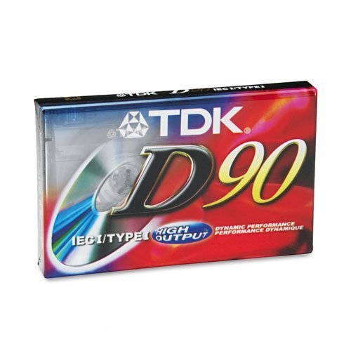 TDK D-90 IECI/Type I, single cassette