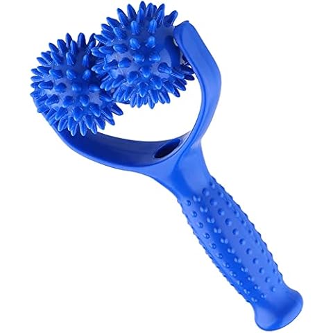 Simmpu Massage Roller-Massage Rolle mit 2 Kugeln Massagebälle-Massageball Roller Cover
