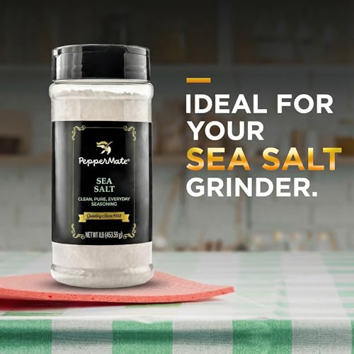 Sal marina gruesa Gourmet PepperMate 1.06 lb miniatura 3