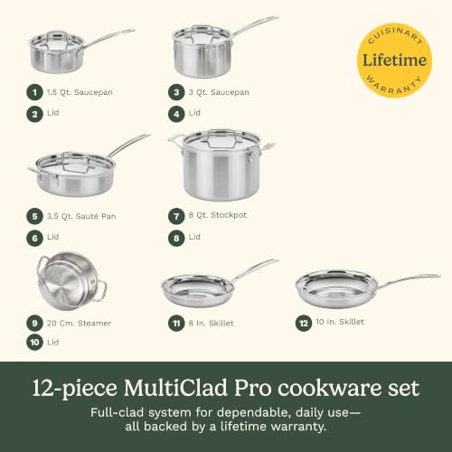 MultiClad Pro 12-Piece Stainless image 3