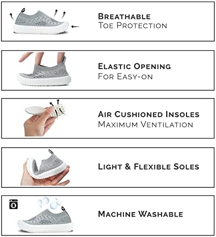 Jan & Jul Girls' Xplorer Knit Shoes | Washable All-Season Sneakers (Baby/Toddler/Little Kid) 3 41EDYTosaCL. AC