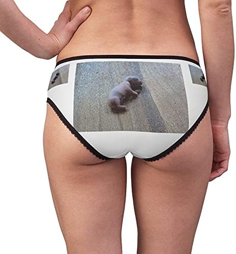 Dead Newborn Rat Panties, Dead Newborn Rat Underwear, Briefs, Cotton Briefs, Funny Underwear, Panties For Women