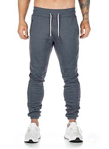 Breampot Heren joggingbroek sportbroek katoen fitness slim fit trainingsbroek vrijetijdsbroek - Image 3