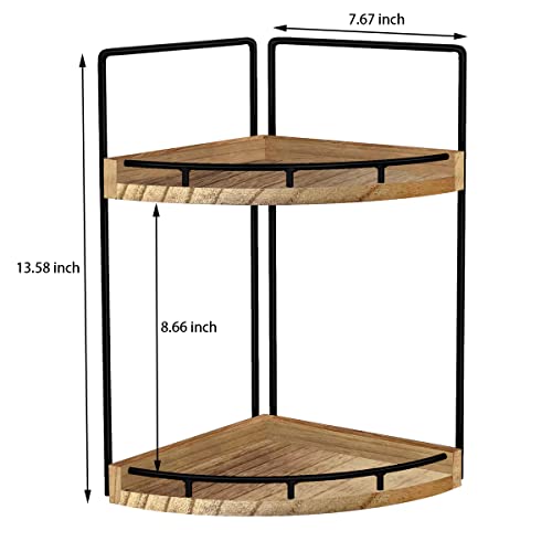 Dorhors UBS0340 2-Tier Bathroom Counter Organizer,Vanity Counter Corner Shelf thumb #6