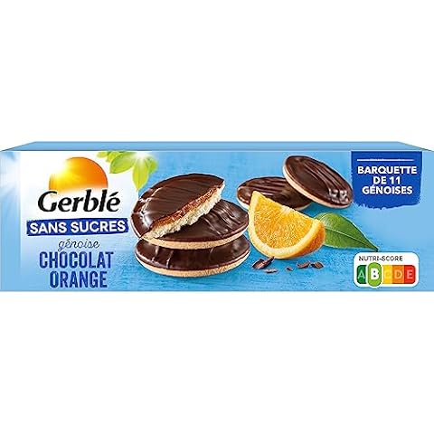 Gerblé Génoises Chocolat Orange Cover