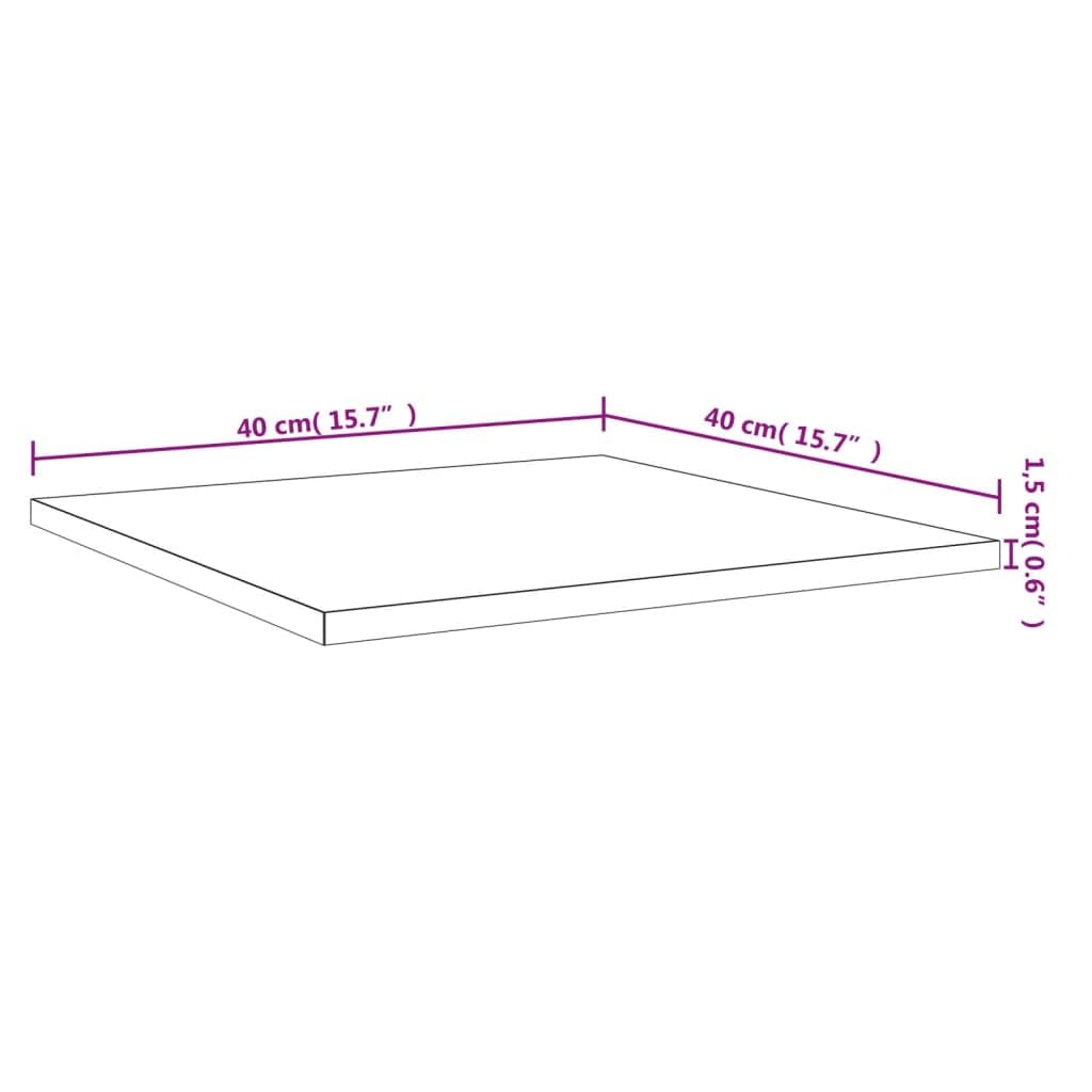Mangloder Bücherregal Bretter 8 STK. Hochglanz Schwarz 40 x 40 x 1,5 cm Holzwerkstoff, modular, erweiterbar, für Regal System Wand Stand Buch Aufbewahrung im Wohnzimmer Büro