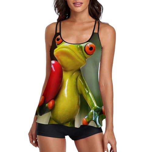Maillot de bain tankini shorty pour vos journées détente et activités à la plage