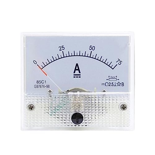 Ampèremètre analogique MOBYAT 85C1-A 20A 75mV pour courant continu - 3
