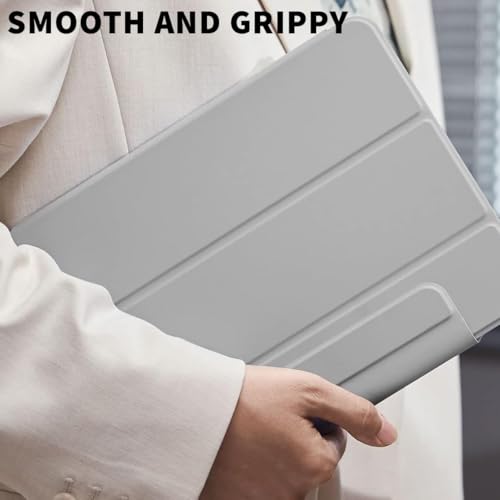 Image of LIRAMARK Case for Apple iPad Pro 11 inch 2022 /2021 /2020 4th /3rd Generation, Powerful Magnetic Case, Slim Trifold Stand, Supports Pencil Pro and Pencil (USB-C), Rebound Series - Grey