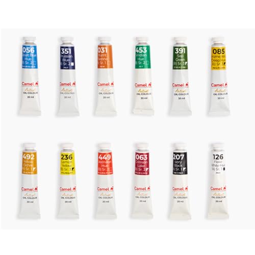 Image of Camlin Artist Oil Colours Tubes