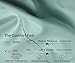 California Design Den Fitted Sheet for King Size Bed, Deep Pocket Soft 400 Thread Count 100% Cotton Sateen, No Pop-Off Elastic, Durable Hotel Quality Bedding, 1 Fitted Sheet Only (King, Sage Green)