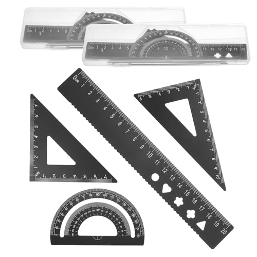 Dessin technique et mesure d'angle précis avec le kit de géométrie en alliage d'aluminium PATIKIL