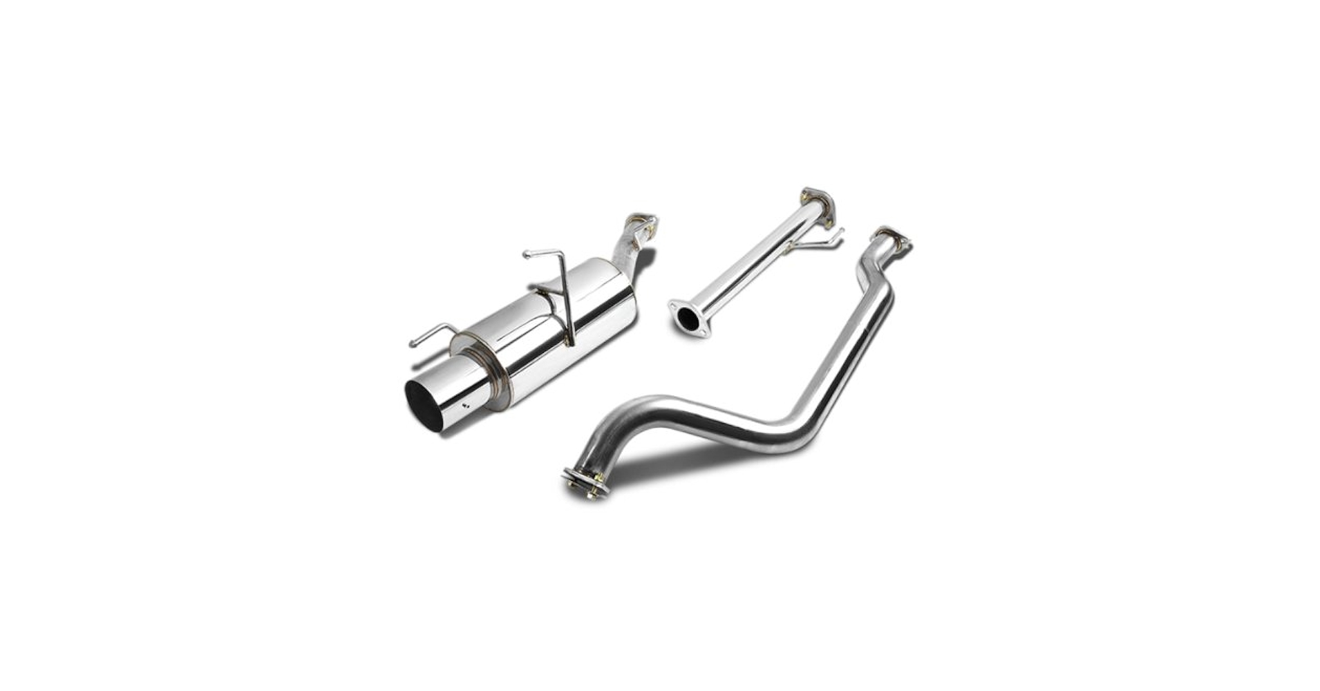 Amazon.com: DNA MOTORING CBE-NS02 Stainless Steel Cat Back