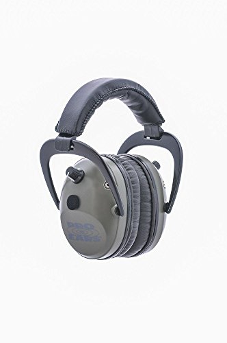 Pro Ears-Electronic Hearing Protection and Amplification-NRR 26-Ear Muffs-Green,Uni-sex adult,GSPT300LGREEN