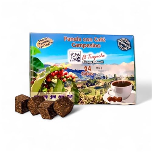 PANELA en cubos Instantánea sabor Cafe Campesino 24...