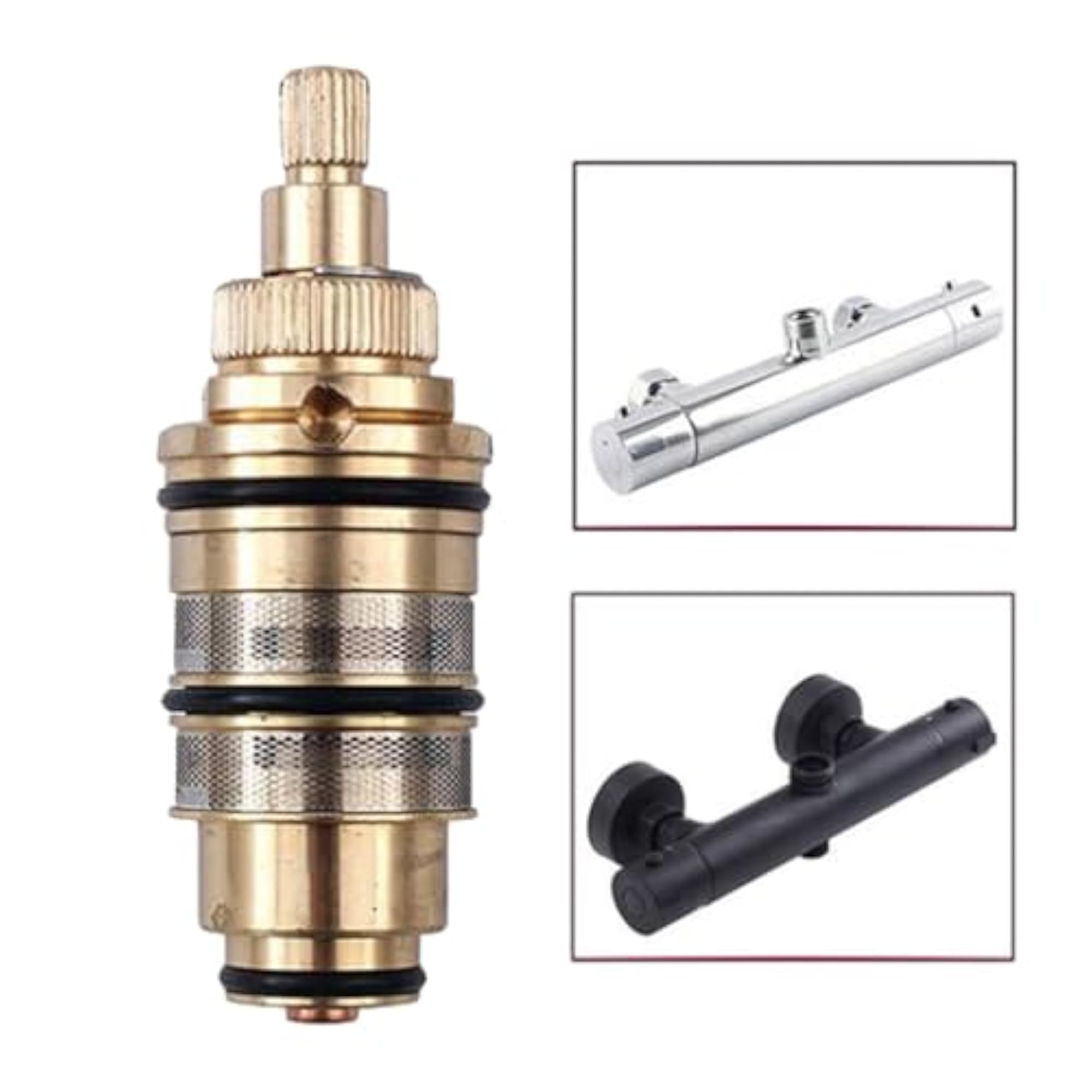Brass Thermostatic Cartridge Valve for Bathroom