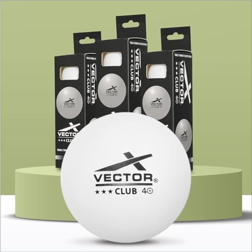 VECTOR X Club 1 Star Premium ABS Plastic Table Tennis Ball (60, 3 Star) (B0CLXXTPQ9) Amazon Price History, Amazon Price Tracker