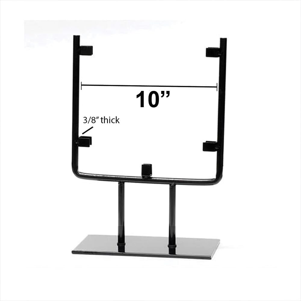 10" Square Wrought Iron Display Stand