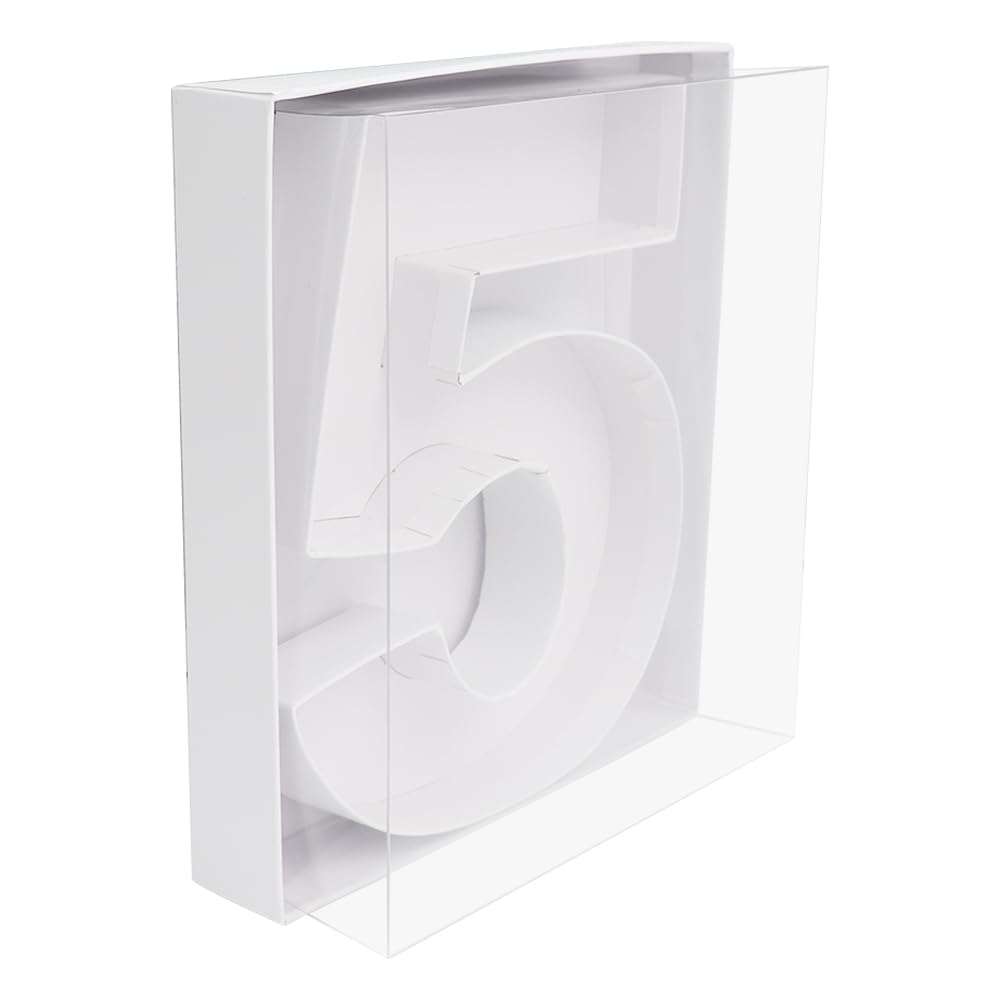 Chiffres en carton pour bonobons de 20 cm pour votre buffet d'anniversaire