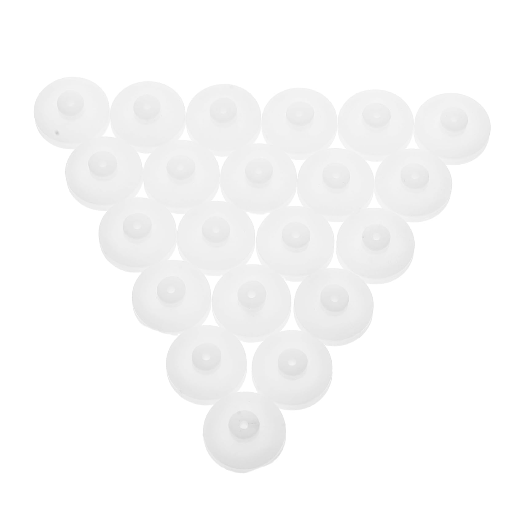 Healifty 20pcs Plastic Pulleys DIY Gear System Lightweight and Replaceable for Various Models