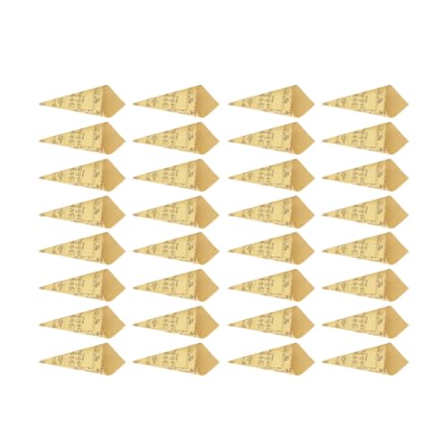 Cônes en papier kraft musique pour sublimer vos lancers de pétales de mariage et fêtes