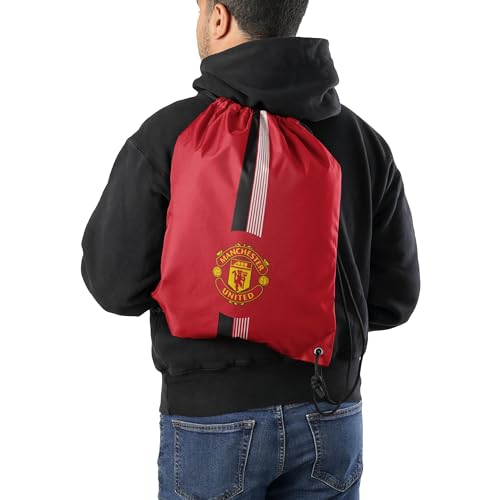 FOCO Offizielles Lizenzprodukt Manchester United FC Ultra Action Kordelzug Turnbeutel