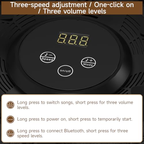 Topteng Bluetooth Music Boxing Machine mit 9 Geschwindigkeitsmodi und Zählmodus, Reaktionstraining, Boxmaschine mit Musik für Erwachsene Kinder, Boxen Musik für Wand, Wandmontiertes Reflex-Training