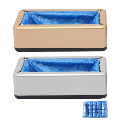 Dispensador automático de fundas para zapatos, protectores desechables para higiene del hogar y la oficina, viajes y uso en interiores