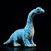 Peluche Surper Simulazione carina Brachiosaurus Peluche ripiene Giocattolo Bambola di dinosauro blu Modello Vita reale Animale per bambini Regalo di compleanno