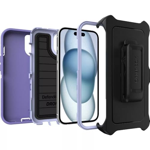 Coque haute résistance iPhone 15 OtterBox Defender Mountain Majesty durable et robuste