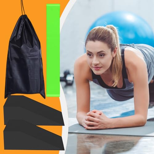 Squat Wedge Blocks, Yoga Foam Wedge, Slant Board voor Yoga Eva Foam Wedge, brancard schuine blokken voor squat, riser blok, yoga, push -up, balans, stretch, sterkte, plank - Afbeelding 5