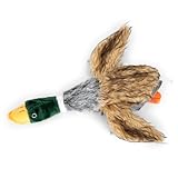 wangstar Pet Mallard Duck Dog Toy, Squeaky Dog Toy, Plush Puppy Dog Chew Toy for Small Medium Dogs (16.5'' Squeaky Duck)