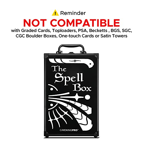 Game Card Storage Case (Pro/Mtg Edition) | Suitable For Magic The Gathering, Yugioh, And Other Tcg Etc (Game Not Included) | Includes 8 Dividers | Fits Up To 2000 Loose Unsleeved Cards #TOP4